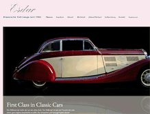 Tablet Screenshot of esdarclassiccars.de